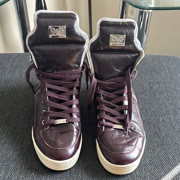 D&G Men's High-Top Sneakers - Picture 1 of 12